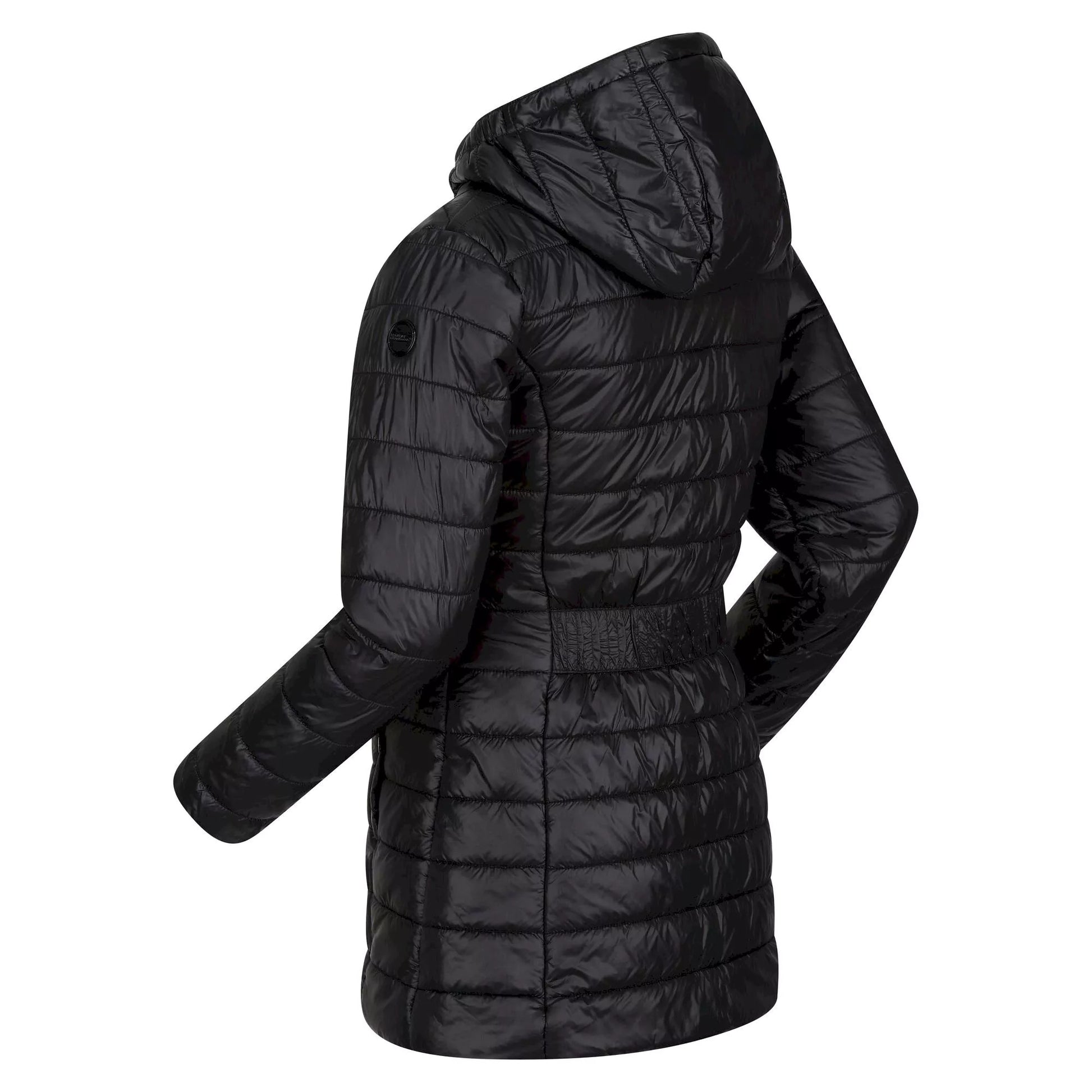 Black - Lifestyle - Regatta Childrens-Kids Babette Insulated Padded Jacket