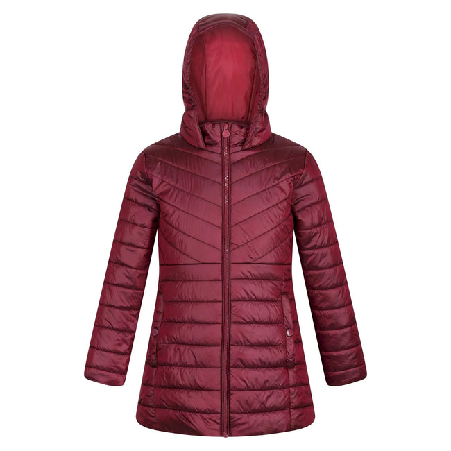 Dark Pimento - Front - Regatta Childrens-Kids Babette Insulated Padded Jacket