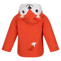 Magma Orange - Back - Regatta Childrens-Kids Fox Waterproof Jacket