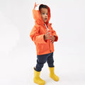 Magma Orange - Close up - Regatta Childrens-Kids Fox Waterproof Jacket