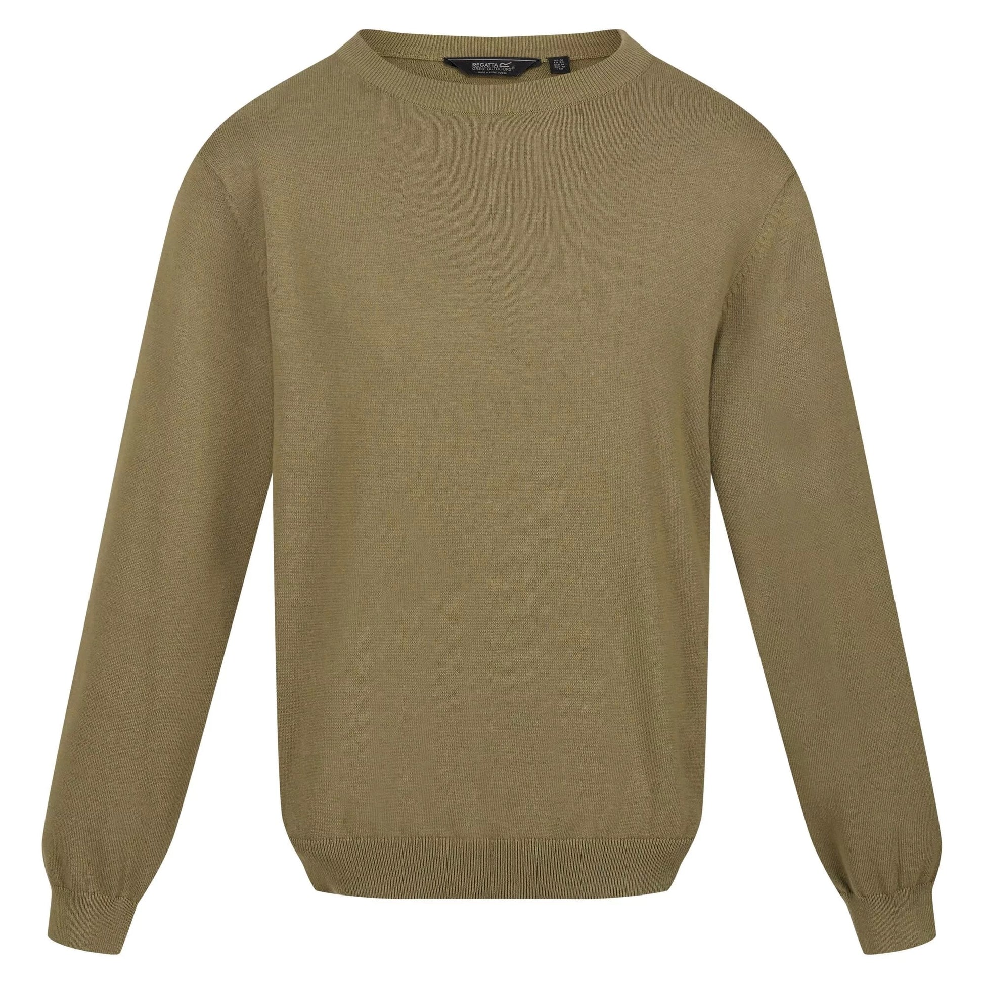 Capulet - Front - Regatta Mens Kaelen Knitted Jersey Jumper