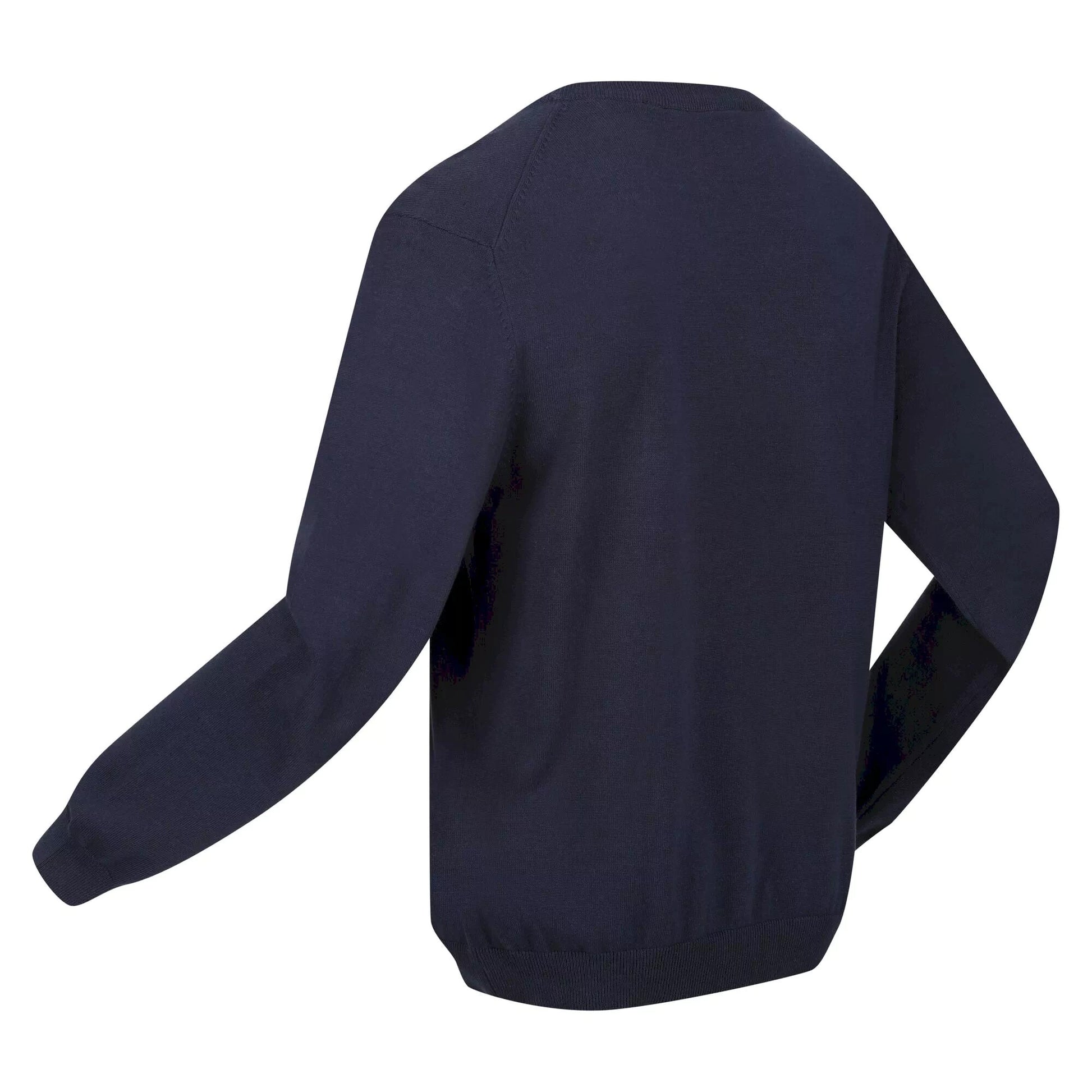 Navy - Lifestyle - Regatta Mens Kaelen Jersey Knitted Jumper