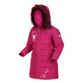 Berry Pink - Side - Regatta Girls Peppa Pig Padded Jacket