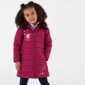 Berry Pink - Lifestyle - Regatta Girls Peppa Pig Padded Jacket