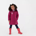 Berry Pink - Pack Shot - Regatta Girls Peppa Pig Padded Jacket