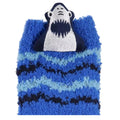 Nautical Blue - Side - Regatta Childrens-Kids Shark Socks