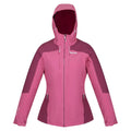 Violet-Amaranth Haze - Front - Regatta Womens-Ladies Highton II Stretch Padded Jacket