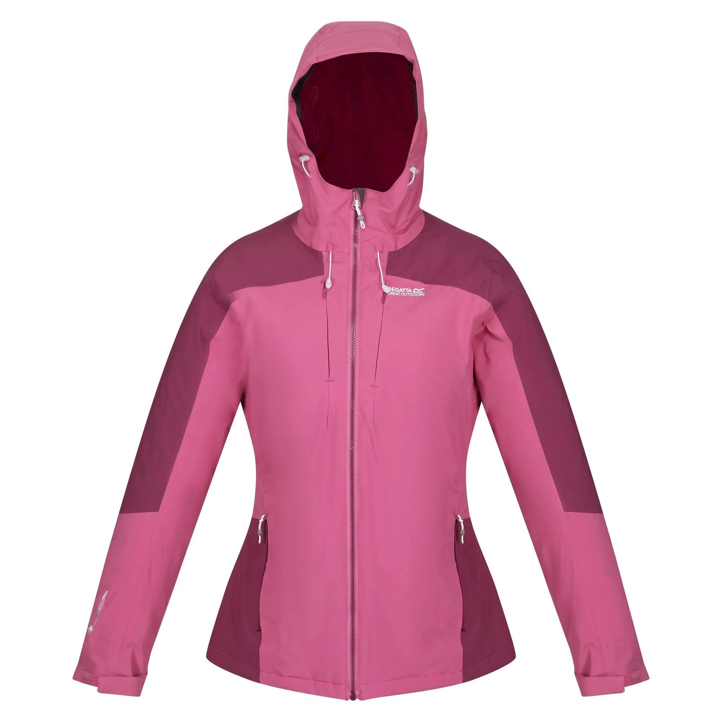 Violet-Amaranth Haze - Front - Regatta Womens-Ladies Highton II Stretch Padded Jacket