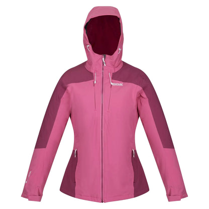Violet-Amaranth Haze - Front - Regatta Womens-Ladies Highton II Stretch Padded Jacket