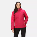 Berry Pink-Pink Potion - Pack Shot - Regatta Womens-Ladies Highton II Stretch Padded Jacket