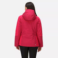 Berry Pink-Pink Potion - Close up - Regatta Womens-Ladies Highton II Stretch Padded Jacket