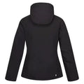 Black - Back - Regatta Womens-Ladies Highton II Stretch Padded Jacket
