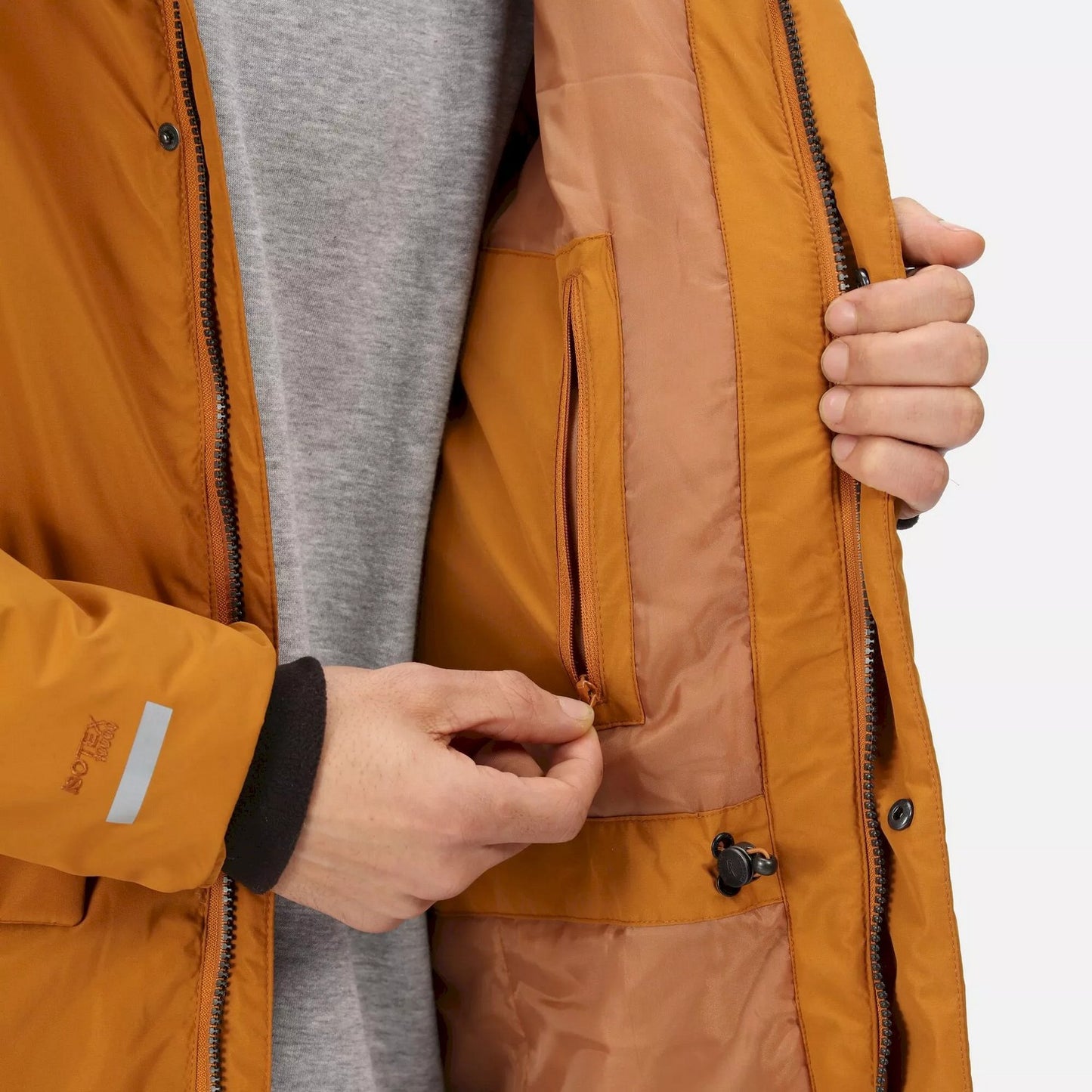 Cathay Spice - Pack Shot - Regatta Mens Tavaris Waterproof Jacket