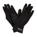 Black - Front - Regatta Unisex Adult III Softshell Gloves