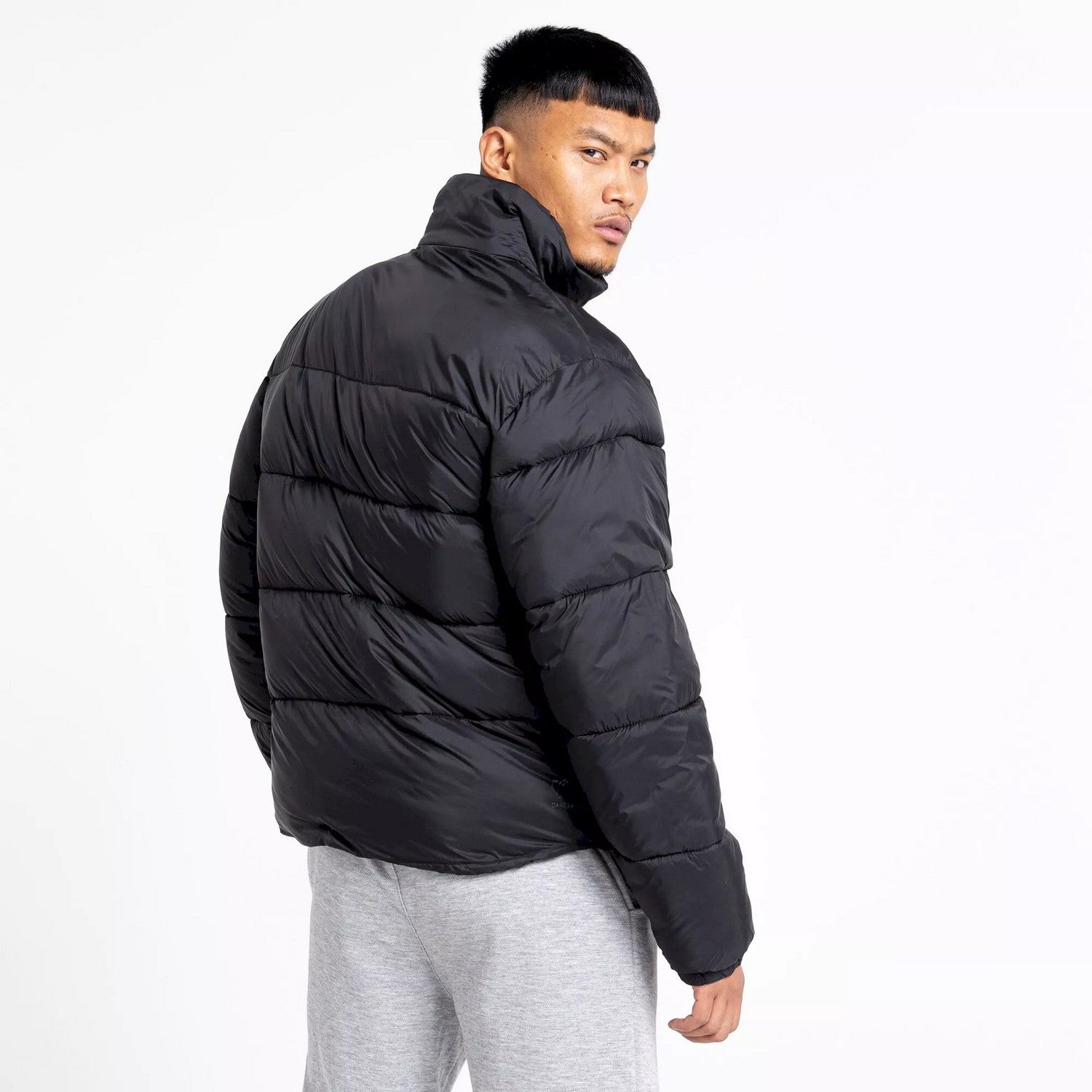 Black - Back - Dare 2B Mens Jermaine Jenas Mentor Padded Jacket