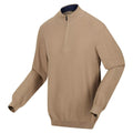 Gold Sand - Side - Regatta Mens Keaton Knitted Jumper