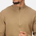 Gold Sand - Pack Shot - Regatta Mens Keaton Knitted Jumper