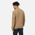 Gold Sand - Close up - Regatta Mens Keaton Knitted Jumper