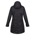 Black - Back - Regatta Womens-Ladies Roanstar III Waterproof Parka