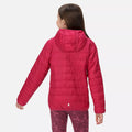 Berry Pink - Pack Shot - Regatta Childrens-Kids Hillpack Hooded Jacket
