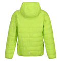 Bright Kiwi - Back - Regatta Childrens-Kids Hillpack Hooded Jacket