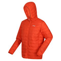 Rusty Orange - Side - Regatta Mens Hillpack Hooded Lightweight Jacket