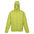 Green Algae - Front - Regatta Mens Hillpack Hooded Lightweight Jacket