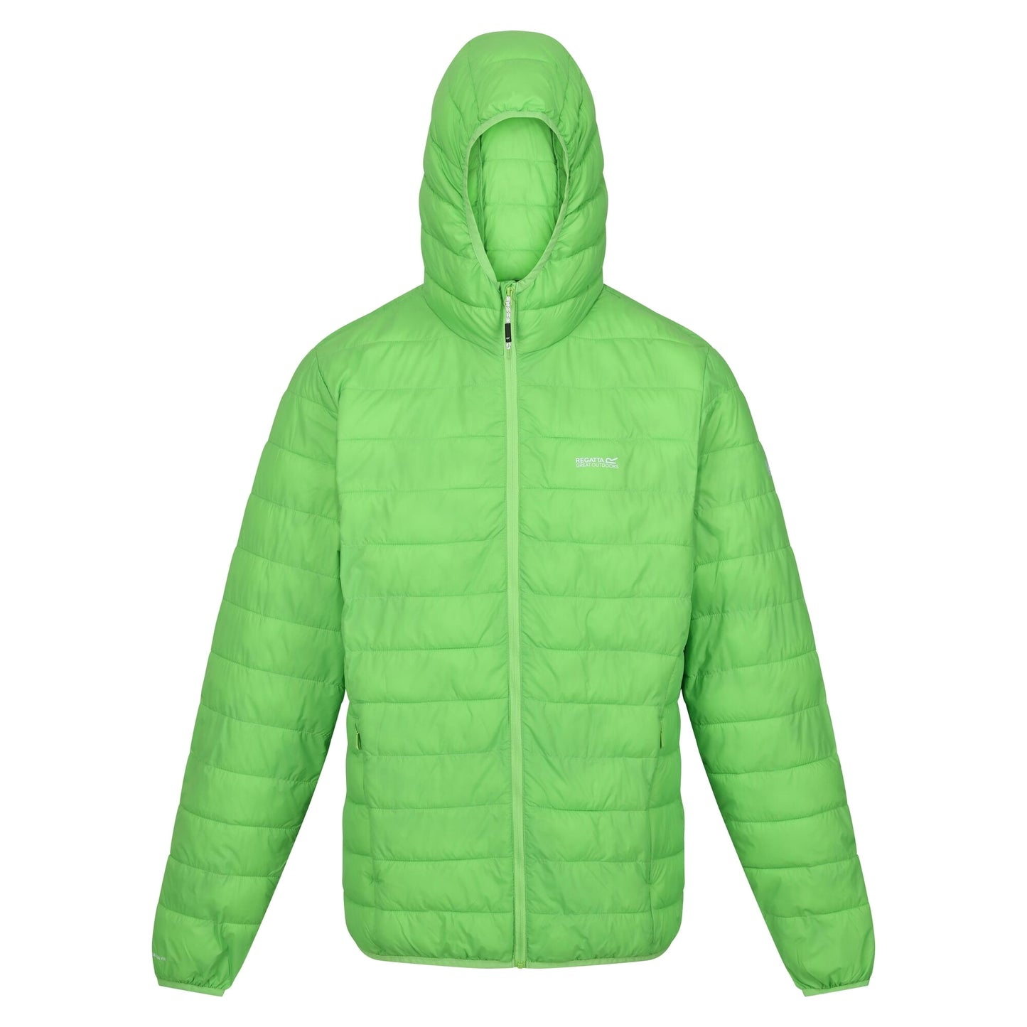 Jasmine Green - Front - Regatta Mens Hillpack Hooded Lightweight Jacket