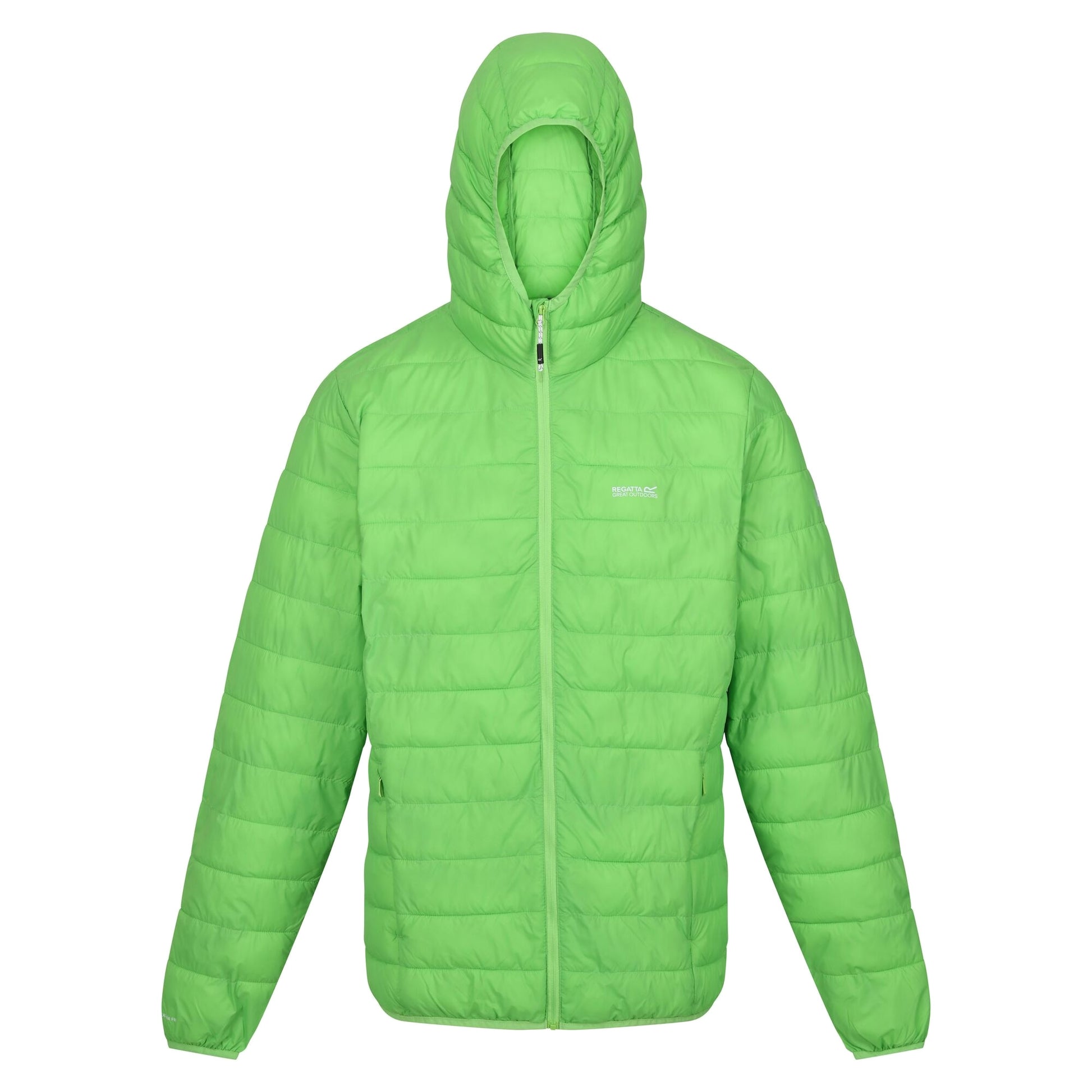 Jasmine Green - Front - Regatta Mens Hillpack Hooded Lightweight Jacket