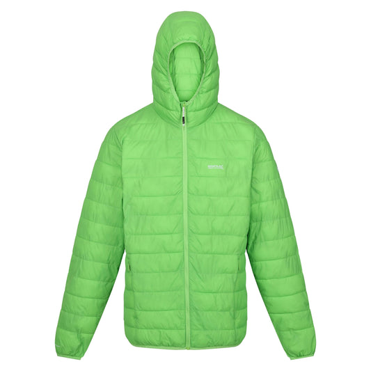 Jasmine Green - Front - Regatta Mens Hillpack Hooded Lightweight Jacket