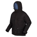 Black - Side - Regatta Mens Raylan Waterproof Jacket