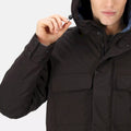 Black - Pack Shot - Regatta Mens Raylan Waterproof Jacket