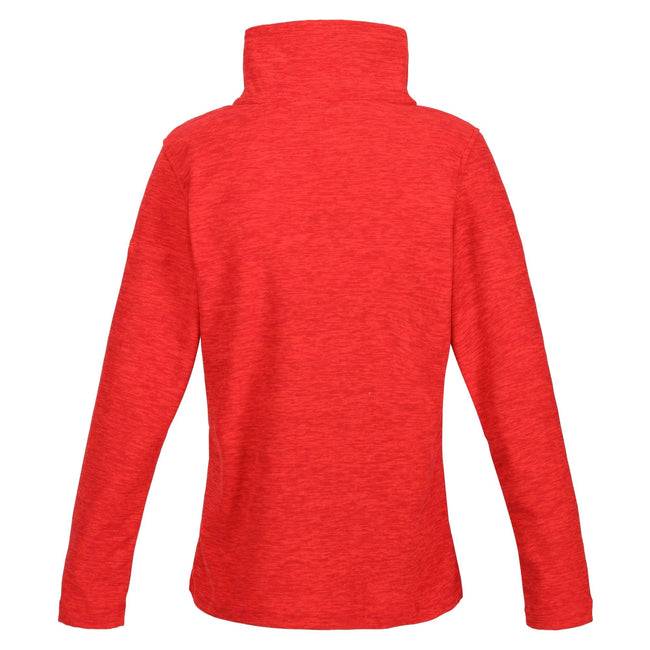 Code Red - Back - Regatta Womens-Ladies Kizmitt Marl Half Zip Fleece Top