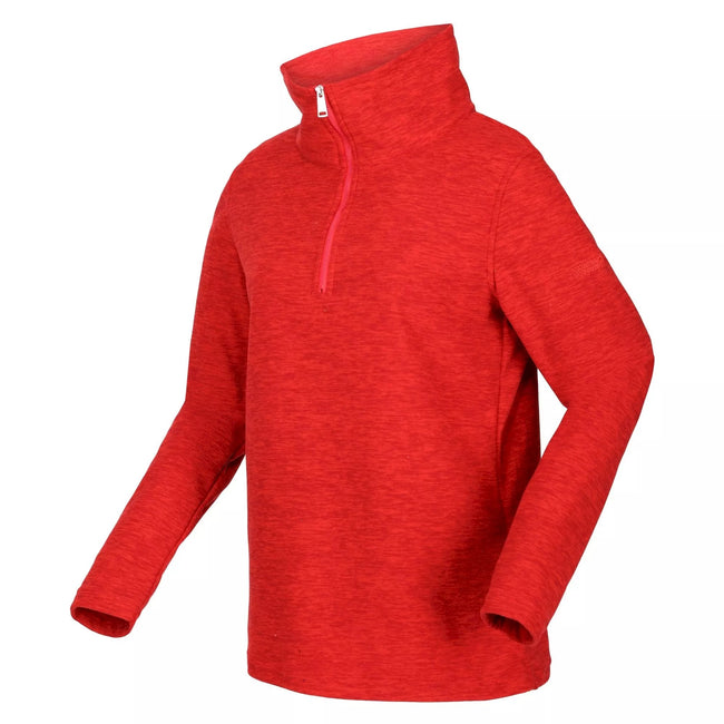Code Red - Side - Regatta Womens-Ladies Kizmitt Marl Half Zip Fleece Top