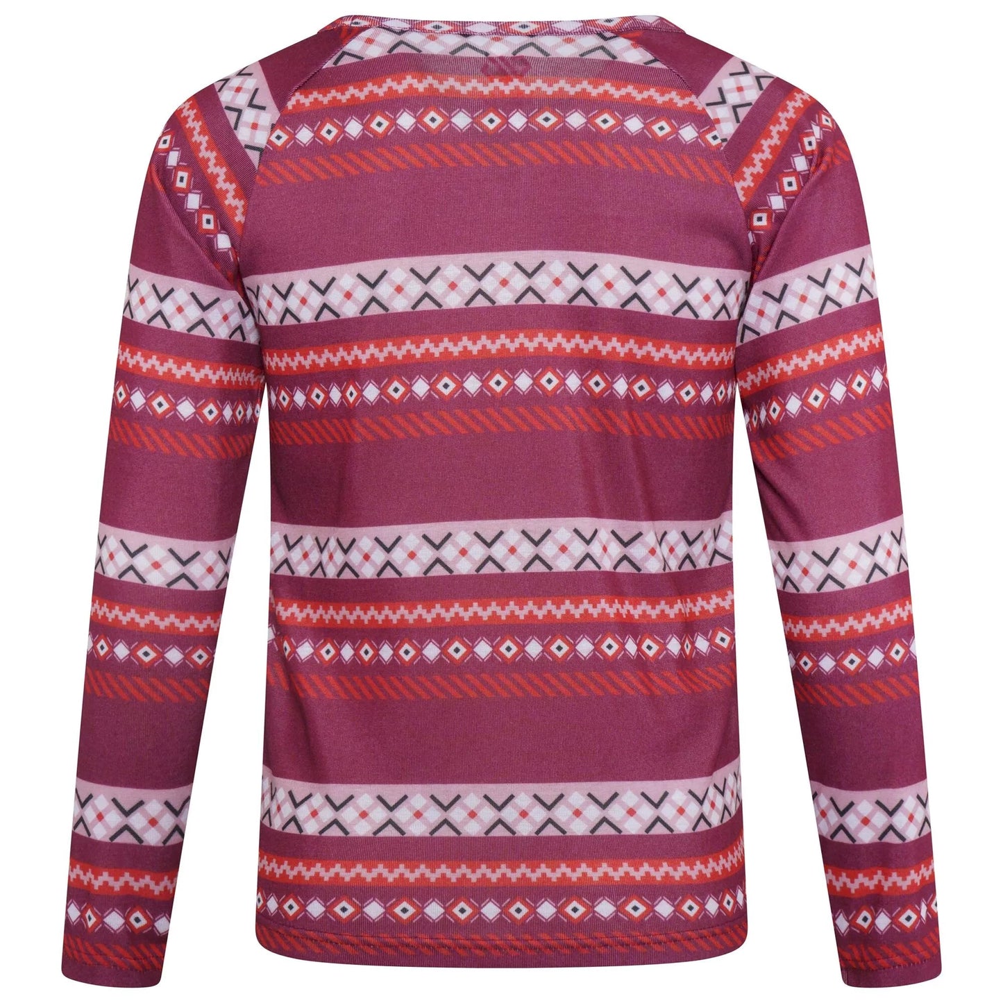 Beetroot-Powder Pink - Back - Dare 2B Childrens-Kids Amaze Base Layer Set