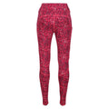 Berry Pink - Side - Regatta Womens-Ladies Holeen II Abstract Leggings