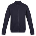 Navy - Front - Regatta Mens Felton Sustainable Full Zip Fleece Jacket