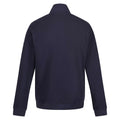 Navy - Back - Regatta Mens Felton Sustainable Full Zip Fleece Jacket