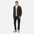 Dark Khaki - Pack Shot - Regatta Mens Felton Sustainable Full Zip Fleece Jacket