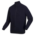 Navy - Side - Regatta Mens Kylo Knitted Full Zip Fleece Jacket