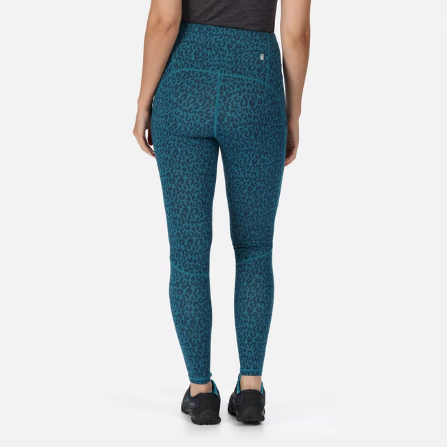 Dragonfly - Close up - Regatta Womens-Ladies Holeen II Leopard Print Leggings