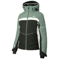 Duck Green-Black - Front - Dare 2B Womens-Ladies Conveyed Ski Jacket