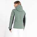 Duck Green-Black - Lifestyle - Dare 2B Womens-Ladies Conveyed Ski Jacket