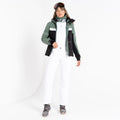 Duck Green-Black - Pack Shot - Dare 2B Womens-Ladies Conveyed Ski Jacket