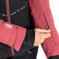 Earth Rose-Black - Side - Dare 2B Womens-Ladies Conveyed Ski Jacket
