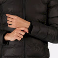 Black - Close up - Regatta Womens-Ladies Pandia II Hooded Jacket