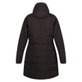 Black - Back - Regatta Womens-Ladies Yewbank II Waterproof Parka