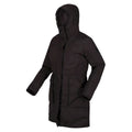 Black - Side - Regatta Womens-Ladies Yewbank II Waterproof Parka