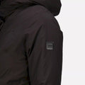 Black - Close up - Regatta Womens-Ladies Yewbank II Waterproof Parka