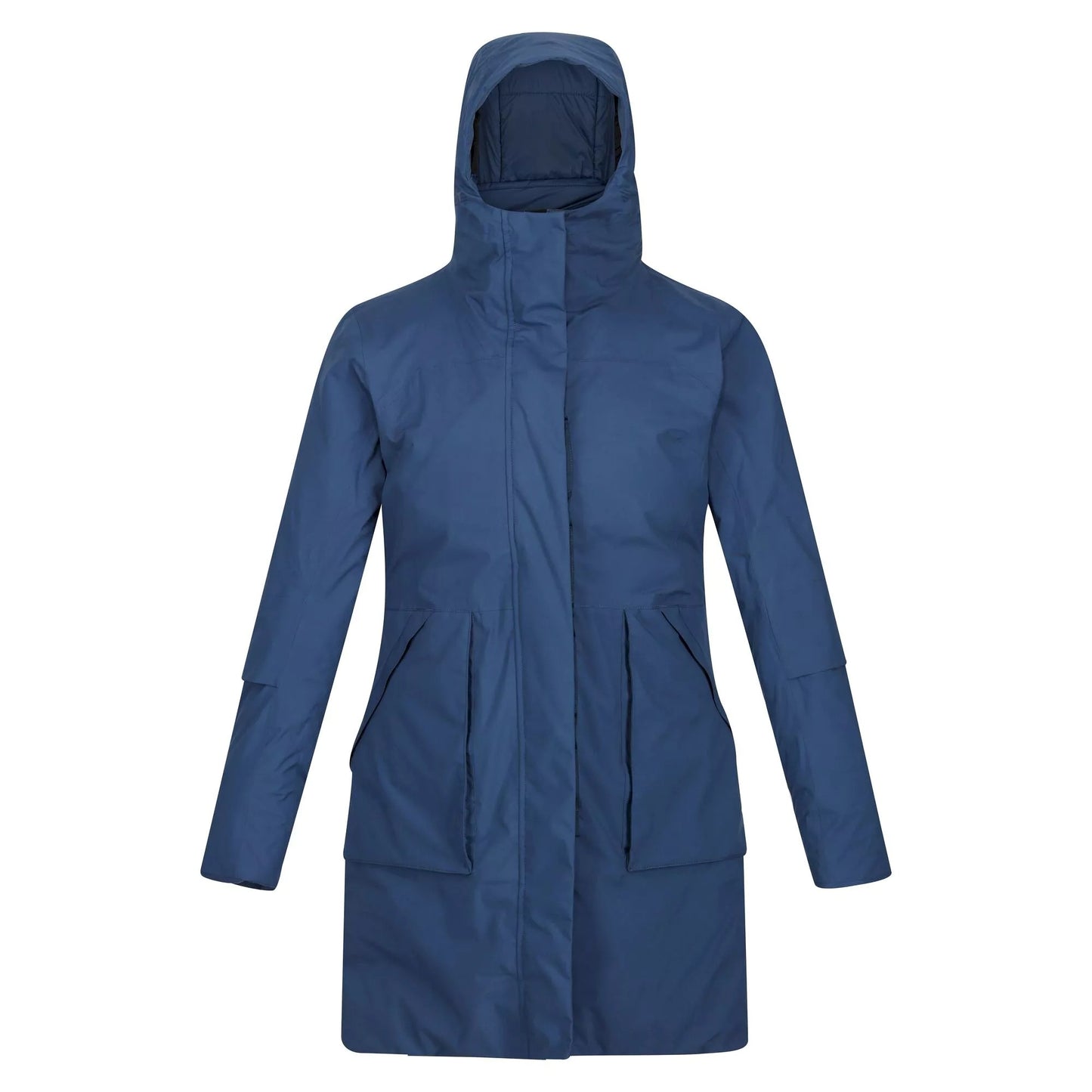Dark Denim - Front - Regatta Womens-Ladies Yewbank II Waterproof Parka